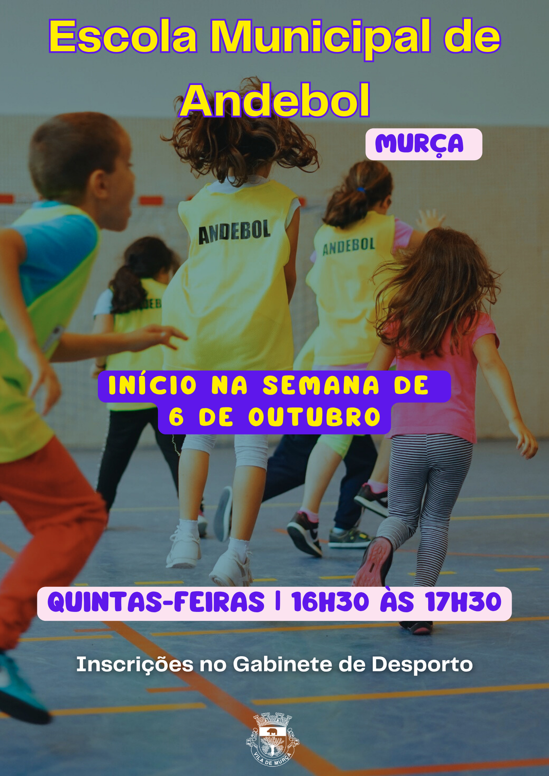 Escola de Andebol - Inscrições abertas