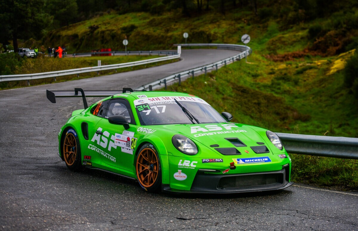 Rampa "Porca de Murça": André Fernandes impôs a sua lei 