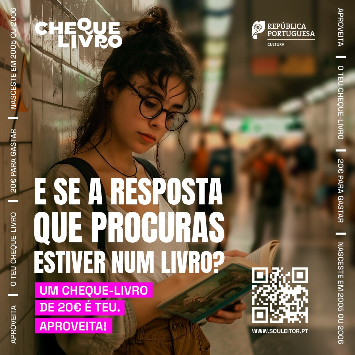 Tens 18 Anos? Garante já o teu cheque-livro 