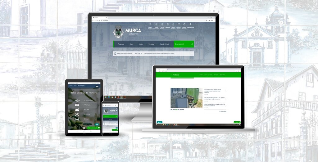 Site do Munic&iacute;pio de Mur&ccedil;a