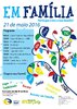 cartaz Mur&ccedil;a promove conv&iacute;vio &ldquo;Em fam&iacute;lia&rdquo; no pr&oacute;ximo s&aacute;bado