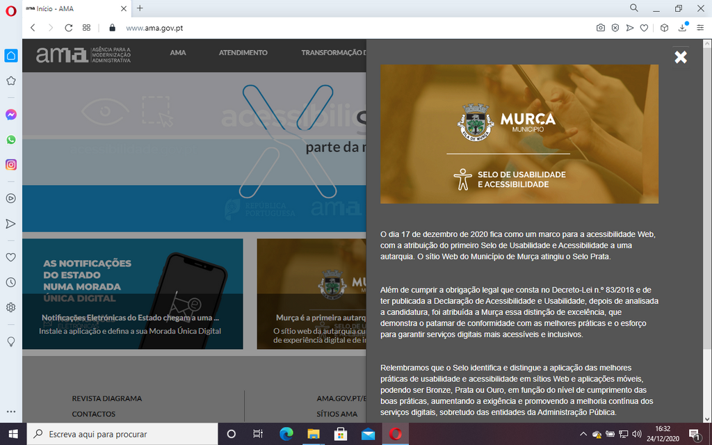 Site da AMA