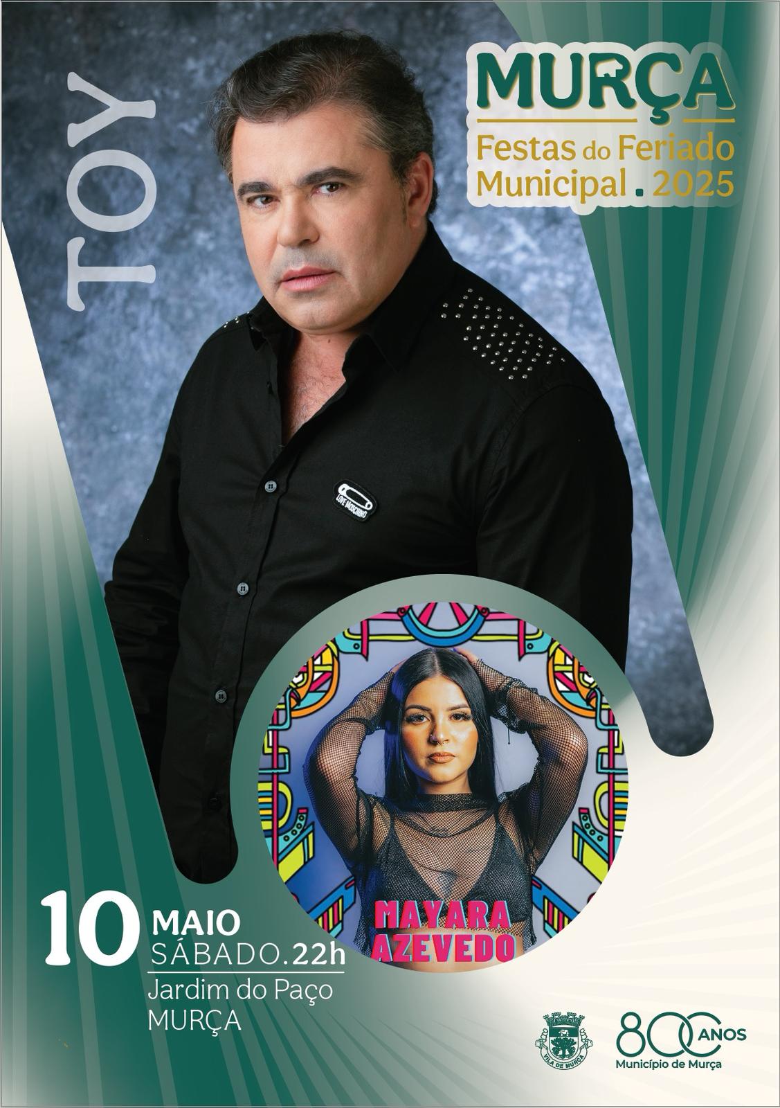 Espetáculo Musical com o artista Toy e Mayara Azevedo