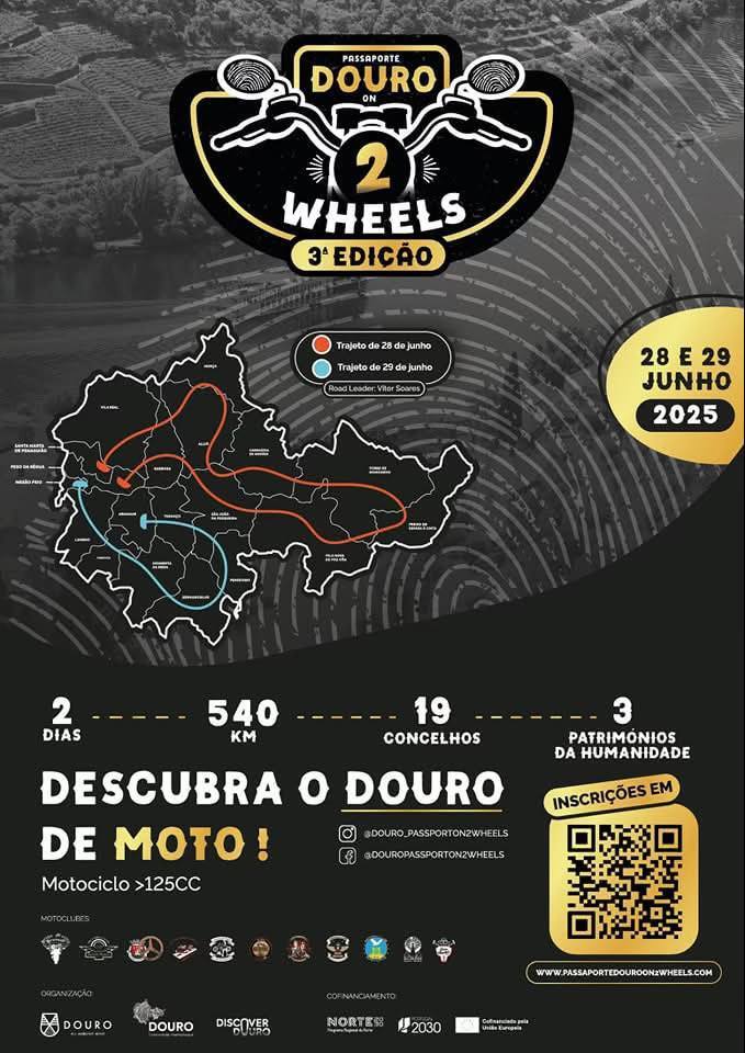 3.ª edição do Passaporte Douro On2Wheels