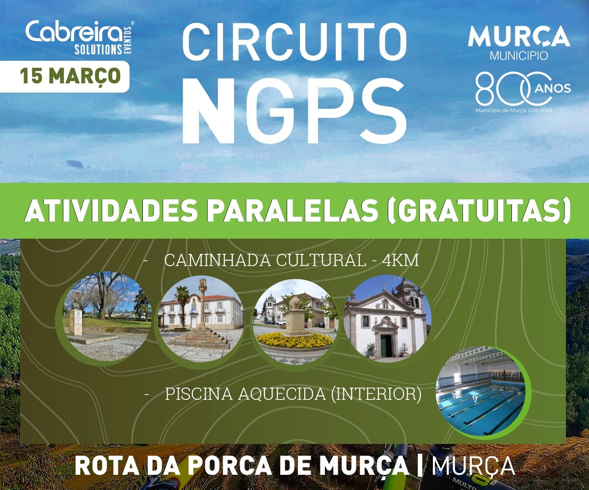 NGPS Rota “Porca de Murça”:  Atividades paralelas gratuitas para toda a família 