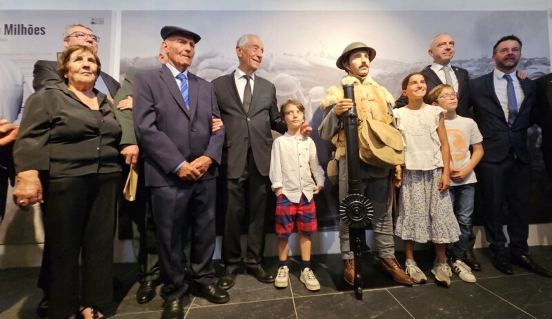 Presidente da República homenageou o "Soldado Milhões" em Murça