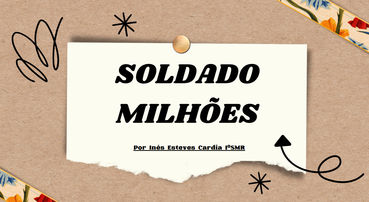 Espanha: Jovem apresenta trabalho sobre o “Soldado Milhões” 