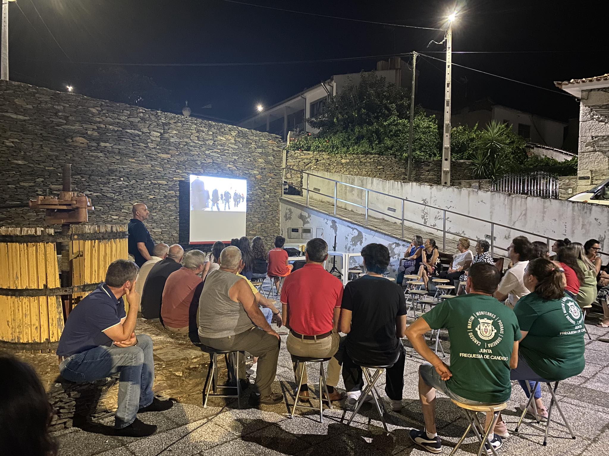 Documentário “Les Héritiers de la Bataille de La Lys” exibido em Candedo 