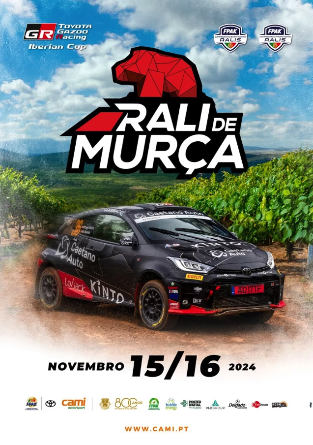 Rali de Murça: Emoção em terra e troféu Toyota Gazoo Iberian Racing Cup 