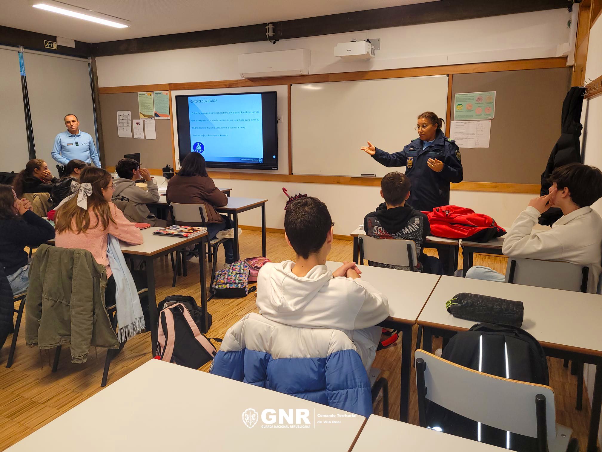 GNR promove ações de sensibilização sobre a prevenção rodoviária