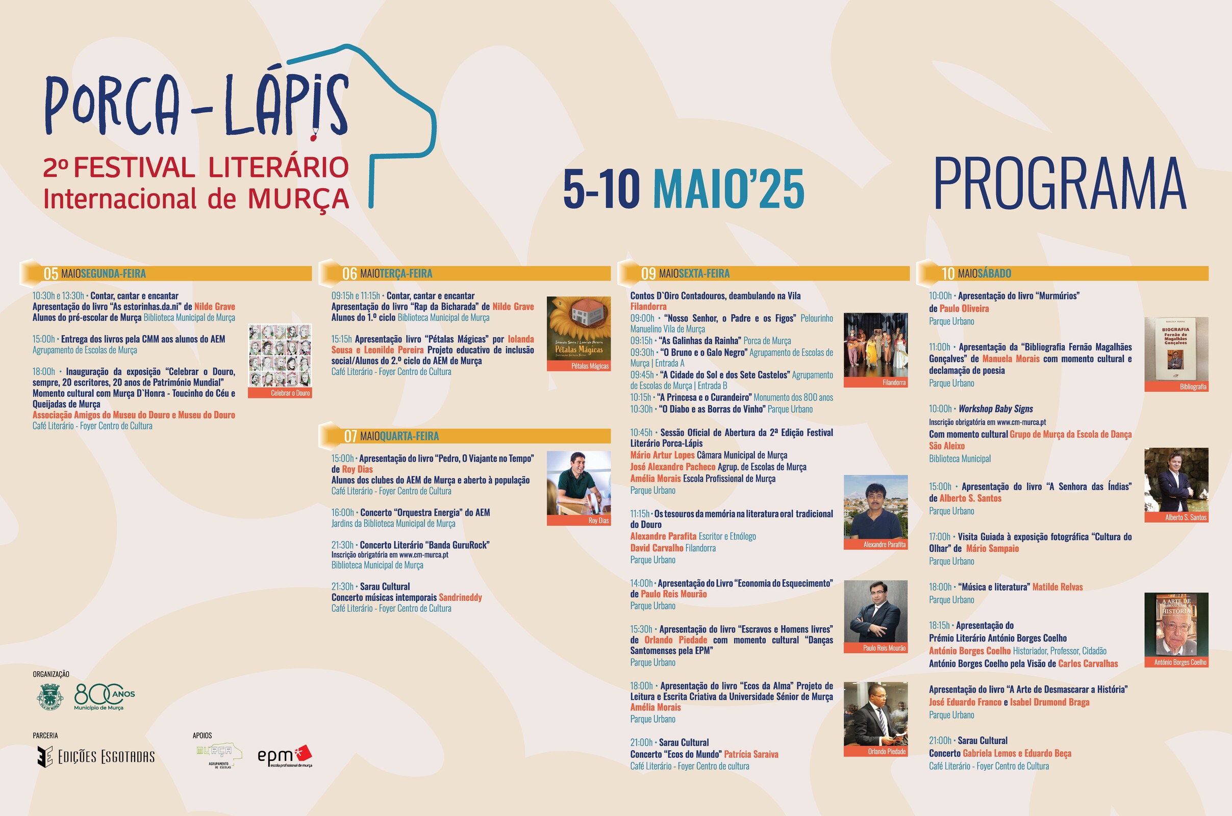 Murça volta a ser ponto de encontro de escritores, leitores e artistas