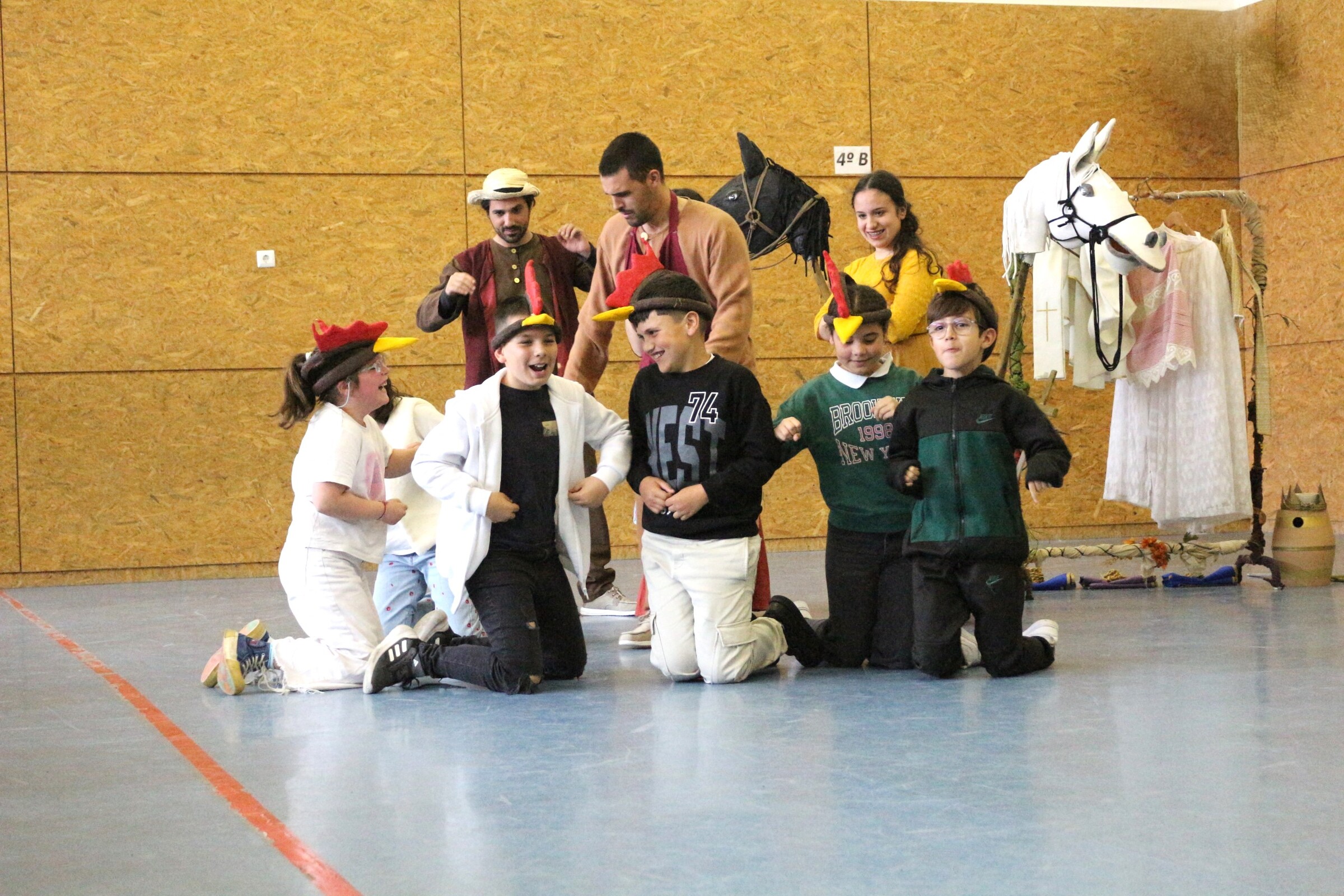 Uma manhã diferente onde a tradição ganhou vida