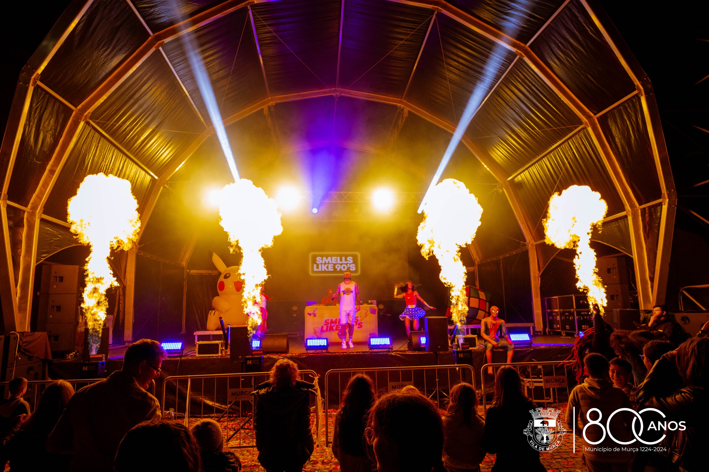 "Smells Like 90’s" apresentaram em Murça espetáculo repleto de energia e nostalgia