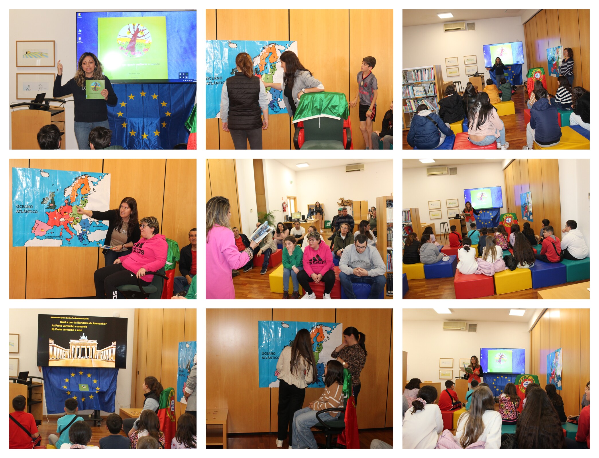 Dia da Europa celebrado com atividade lúdico-pedagógica na Biblioteca de Murça