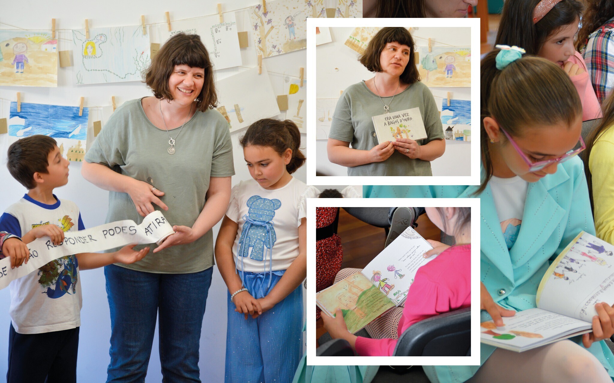 Biblioteca Municipal acolheu lançamento do livro da Associação Bagos D’Ouro