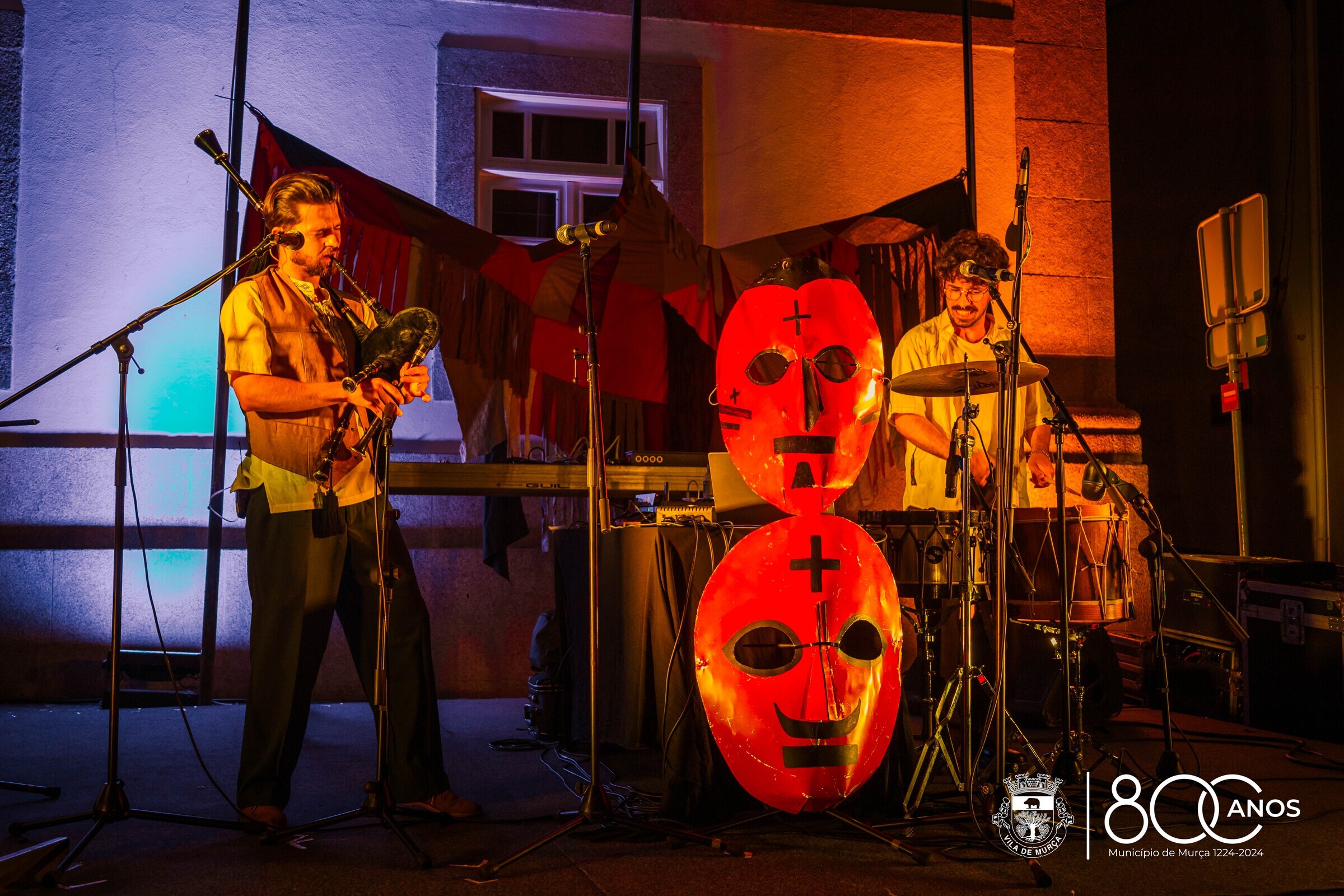 Concerto dos Batucada com fusão de tradição transmontana e eletrónica