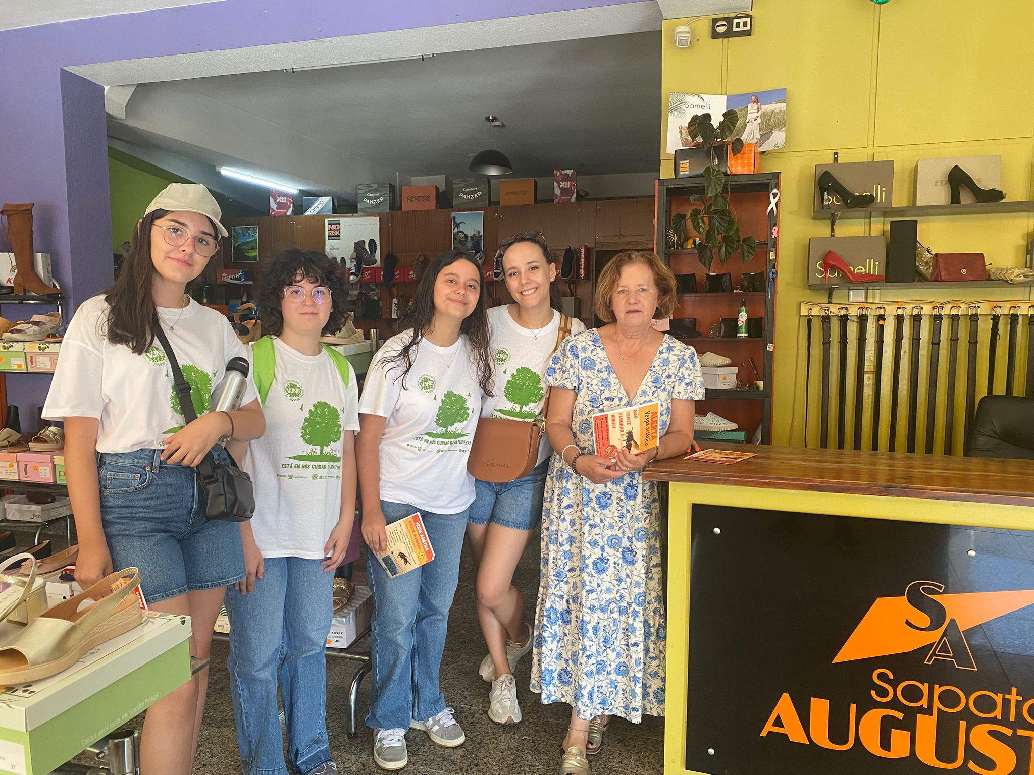 Ação de sensibilização ambiental na feira de Murça envolveu Jovens Voluntários